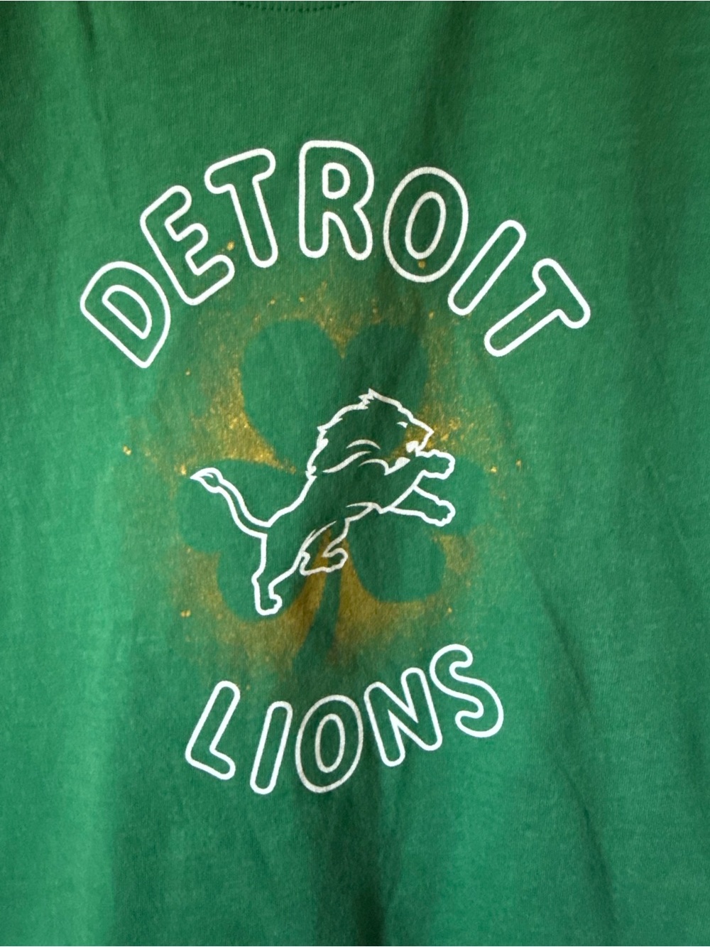 ’47 Women’s Detroit Lions NFL T-Shirt Green Short Sleeve Size S NWT - Picture 2 of 9